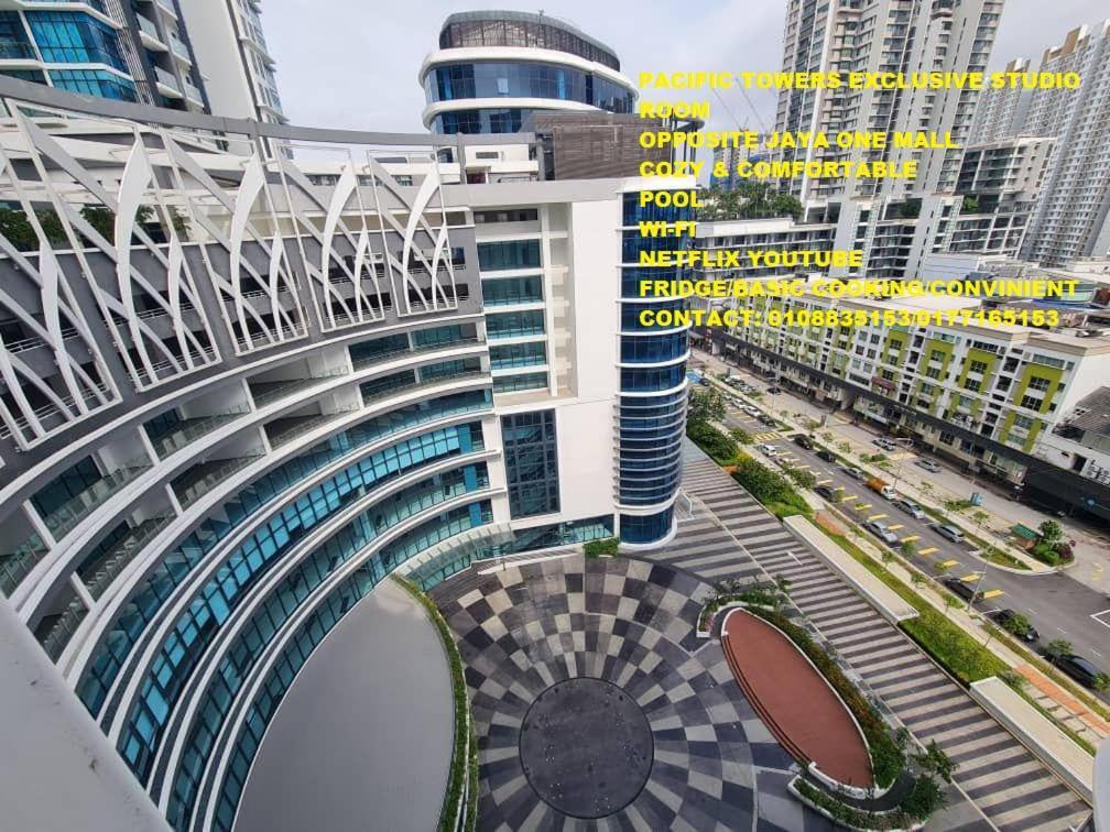 Pacific Towers Star Seksyen 13 Pj Jaya One Parking Pool Kitchen Apartment เปอตาลิงจายา ภายนอก รูปภาพ